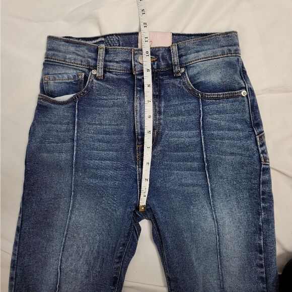 REVICE star butt Venus high rise ankle cropped jeans 25 - Picture 8 of 9